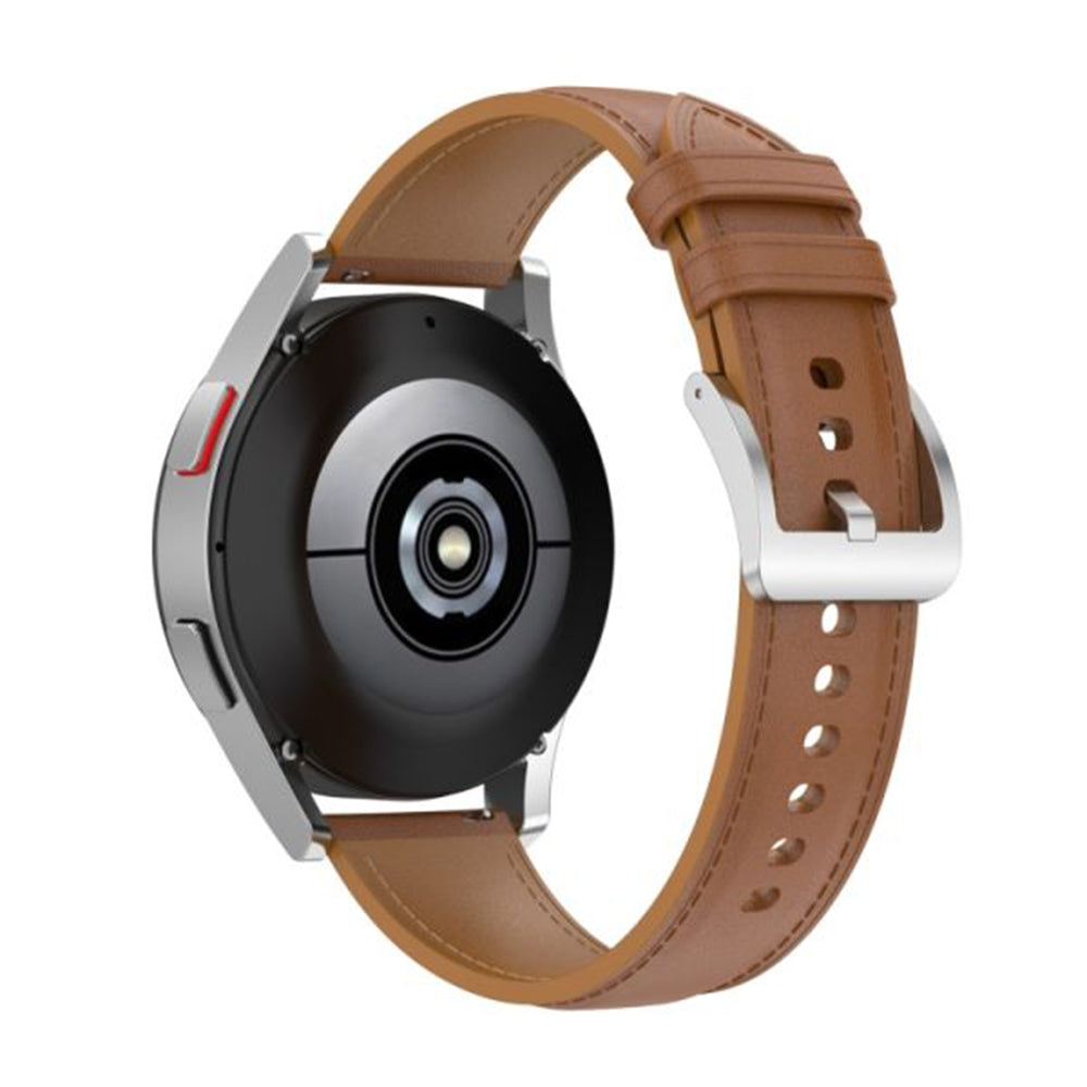 Correa Techsuit W048 para Samsung Galaxy Watch / Huawei Watch Series, 20mm, Marrón