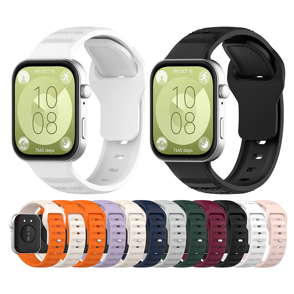 Correa Techsuit W050 para Huawei Watch Fit 4 Pro / Fit 4 / Fit 3, Negra