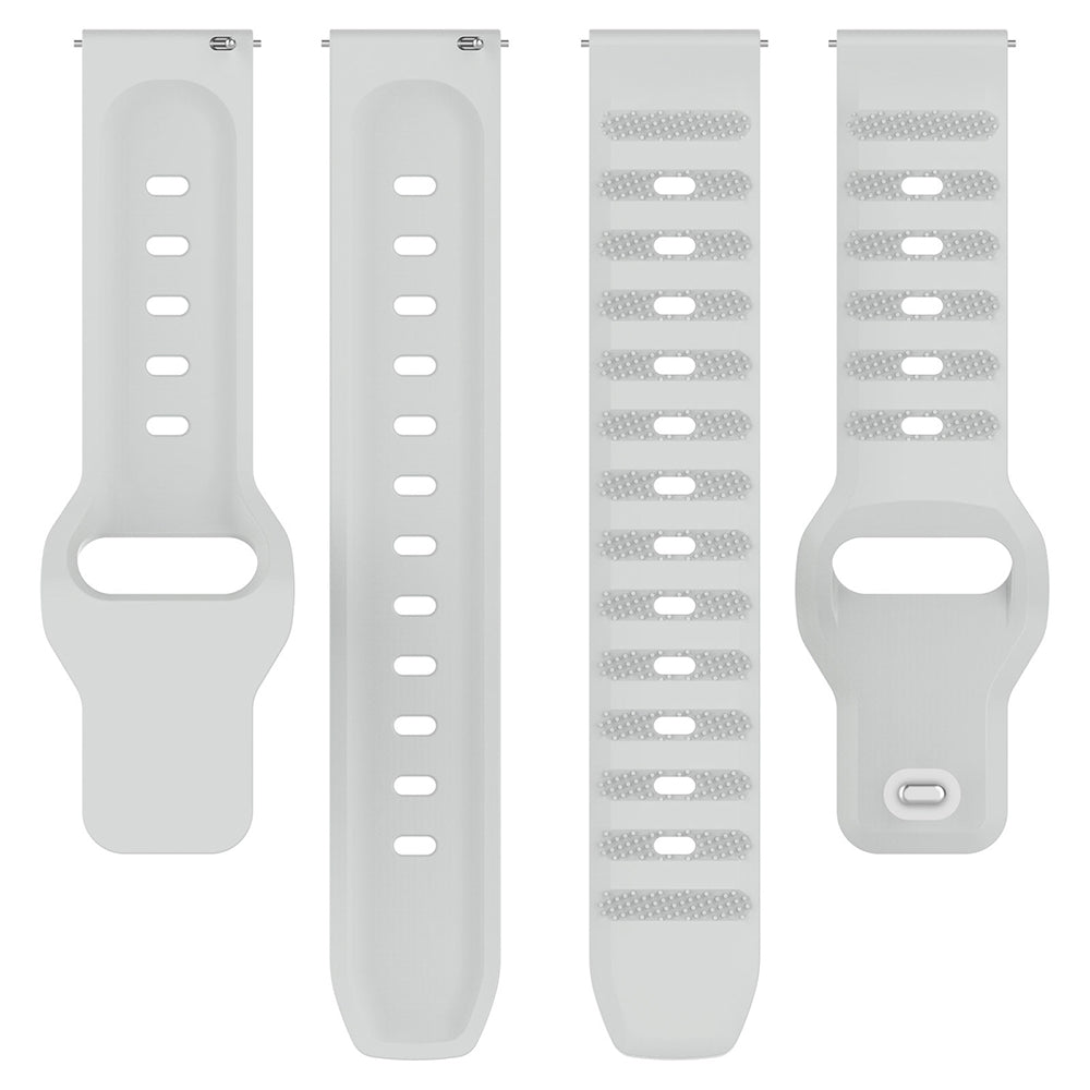 Correa Techsuit W050 para Huawei Watch / Xiaomi Watch Series, 22mm, Gris.