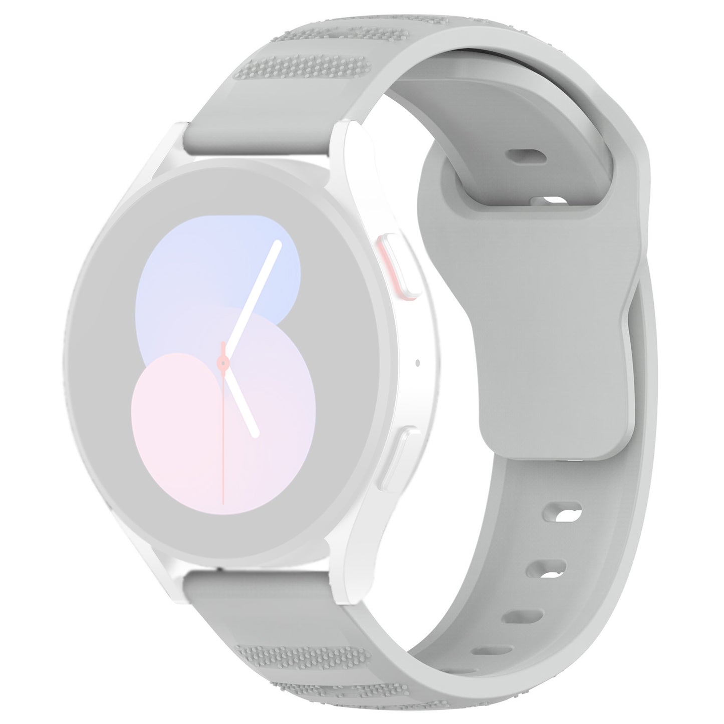 Correa Techsuit W050 para Huawei Watch / Xiaomi Watch Series, 22mm, Gris.