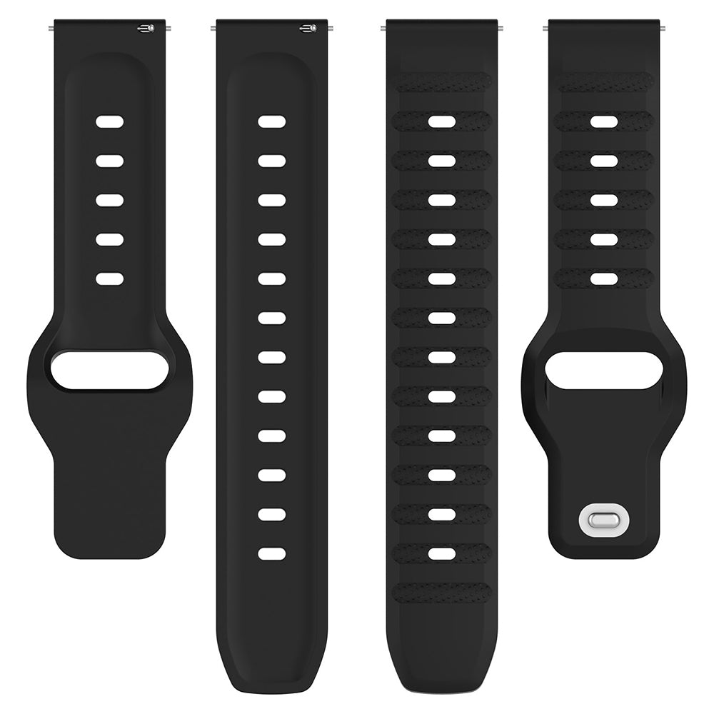Correa Techsuit W050 para Huawei Watch / Xiaomi Watch Series, 22mm, Negra.
