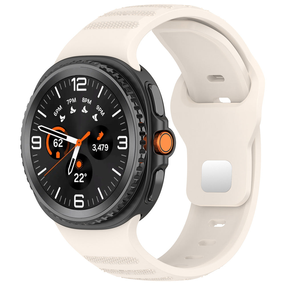 Correa Techsuit W050 para Samsung Galaxy Watch 8 Classic / Watch8 44mm / Watch 8 40mm, Beige
