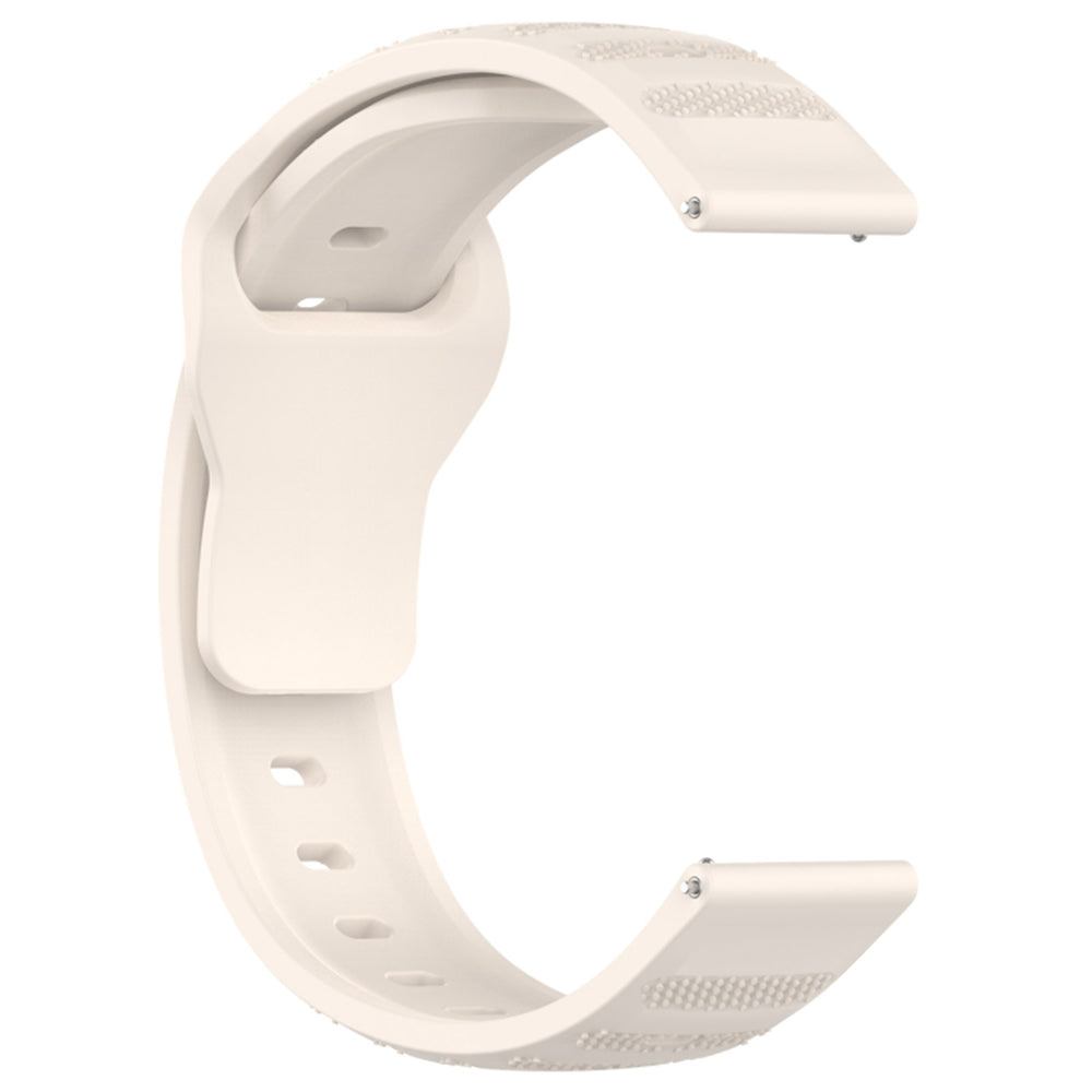 Correa Techsuit W050 para Samsung Galaxy Watch / Huawei Watch Series, 20mm, Beige