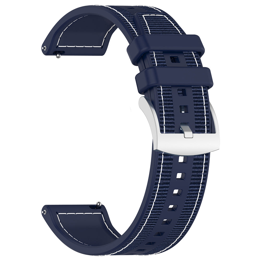 Correa Techsuit W051 para Huawei Watch / Xiaomi Watch Series, 22mm, Azul Oscuro