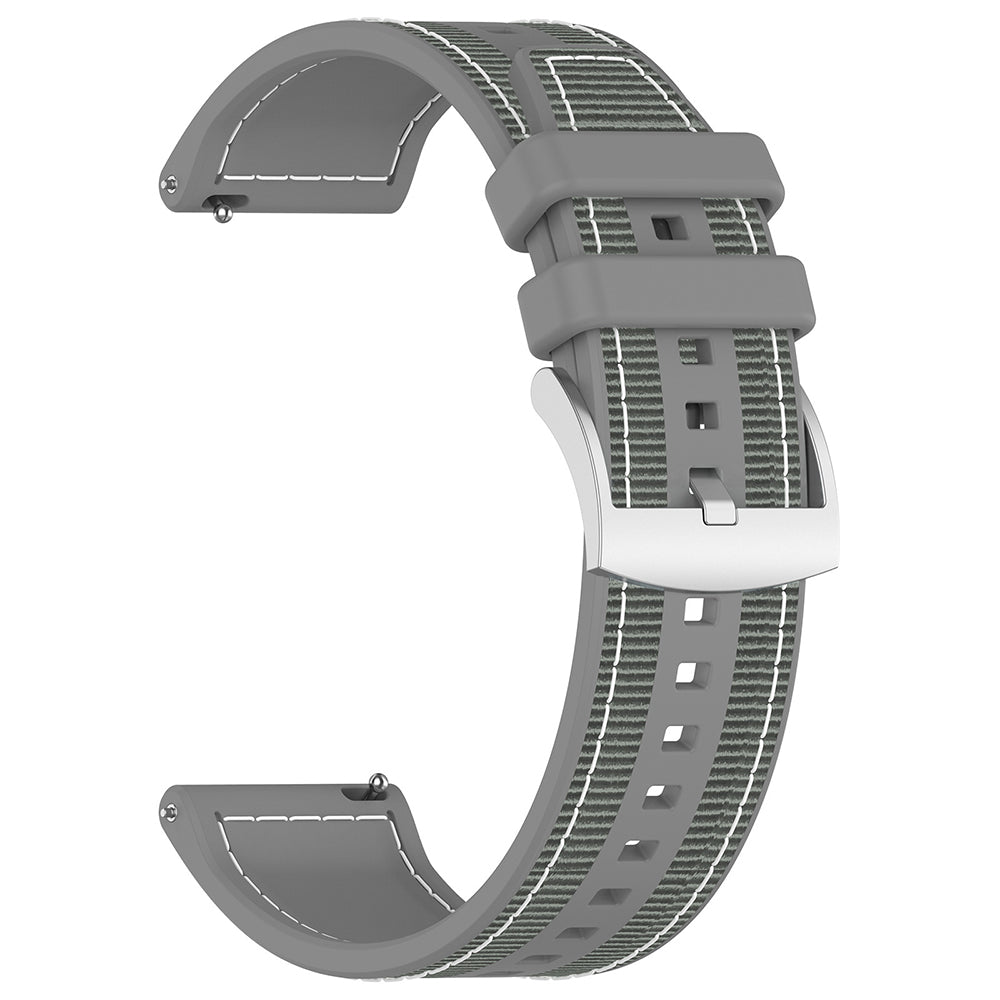 Correa Techsuit W051 para Huawei Watch / Xiaomi Watch Series, 22mm, Gris
