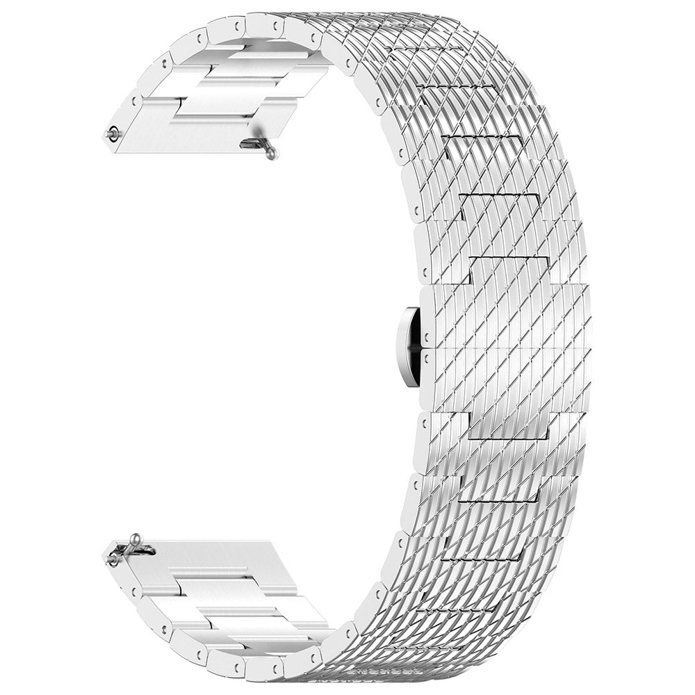Correa Techsuit W052 para Huawei Watch / Xiaomi Watch Series, 22mm, Plateada