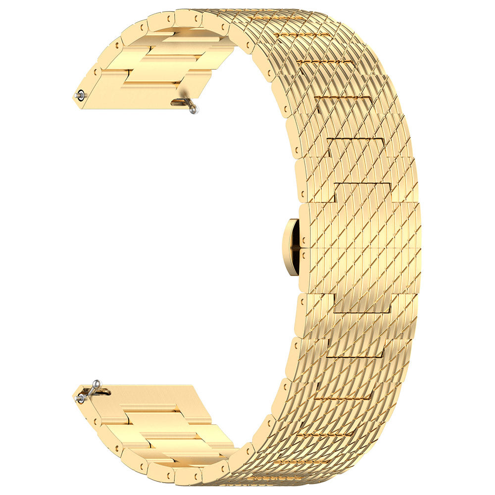 Correa Techsuit W052 para Huawei Watch / Xiaomi Watch Series, 22mm, Dorada