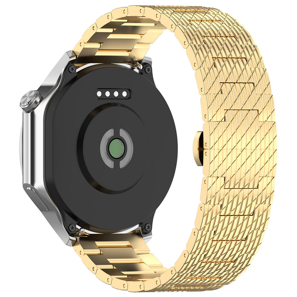 Correa Techsuit W052 para Samsung Galaxy Watch / Huawei Watch Series, 20mm, Dorada