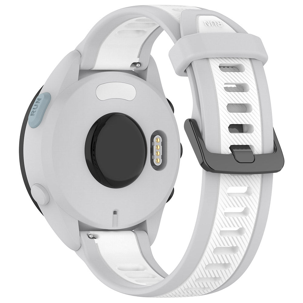 Correa Techsuit W053 para Huawei Watch / Garmin Watch Series, 18mm, Blanca