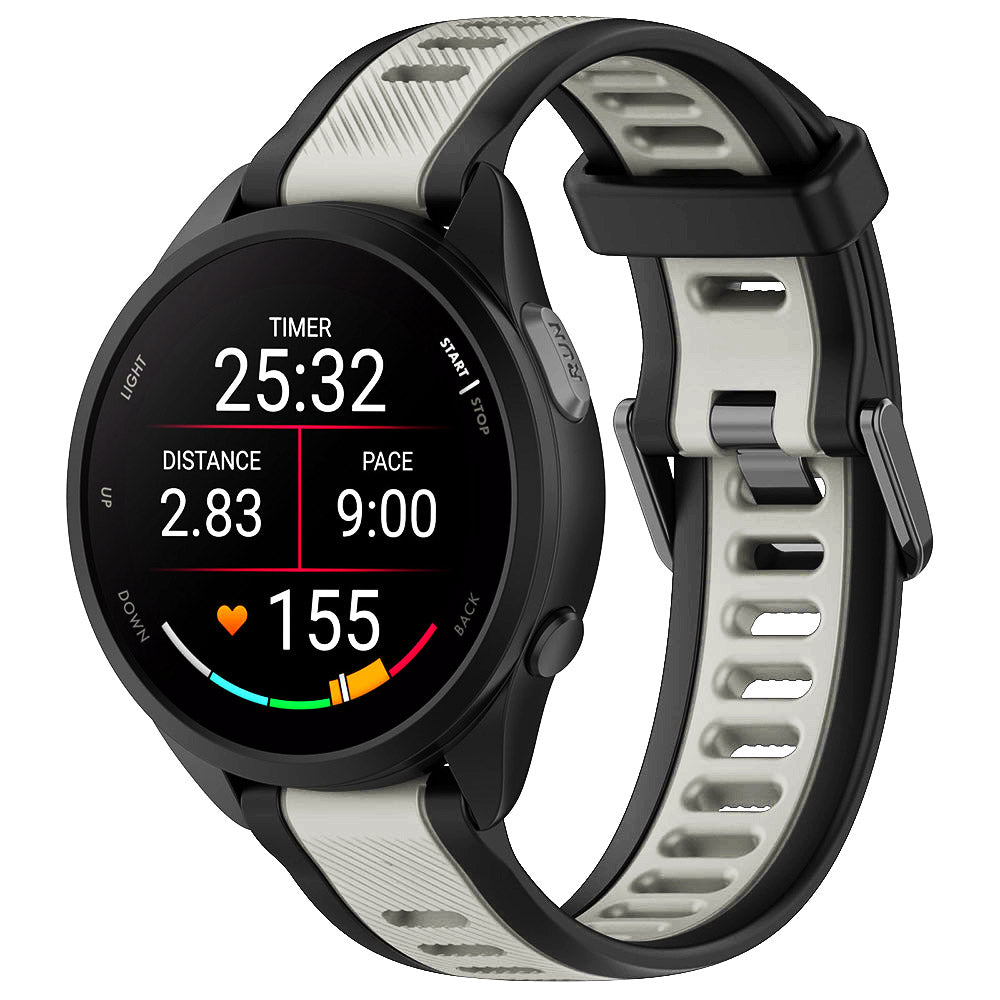 Correa Techsuit W053 para Huawei Watch / Garmin Watch Series, 18mm, Gris