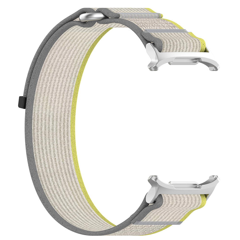 Correa Techsuit W054 para Samsung Galaxy Watch Ultra, Amarillo Gris