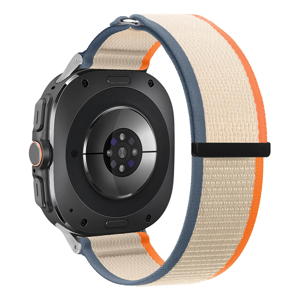 Correa Techsuit W054 para Samsung Galaxy Watch Ultra, Naranja Beige