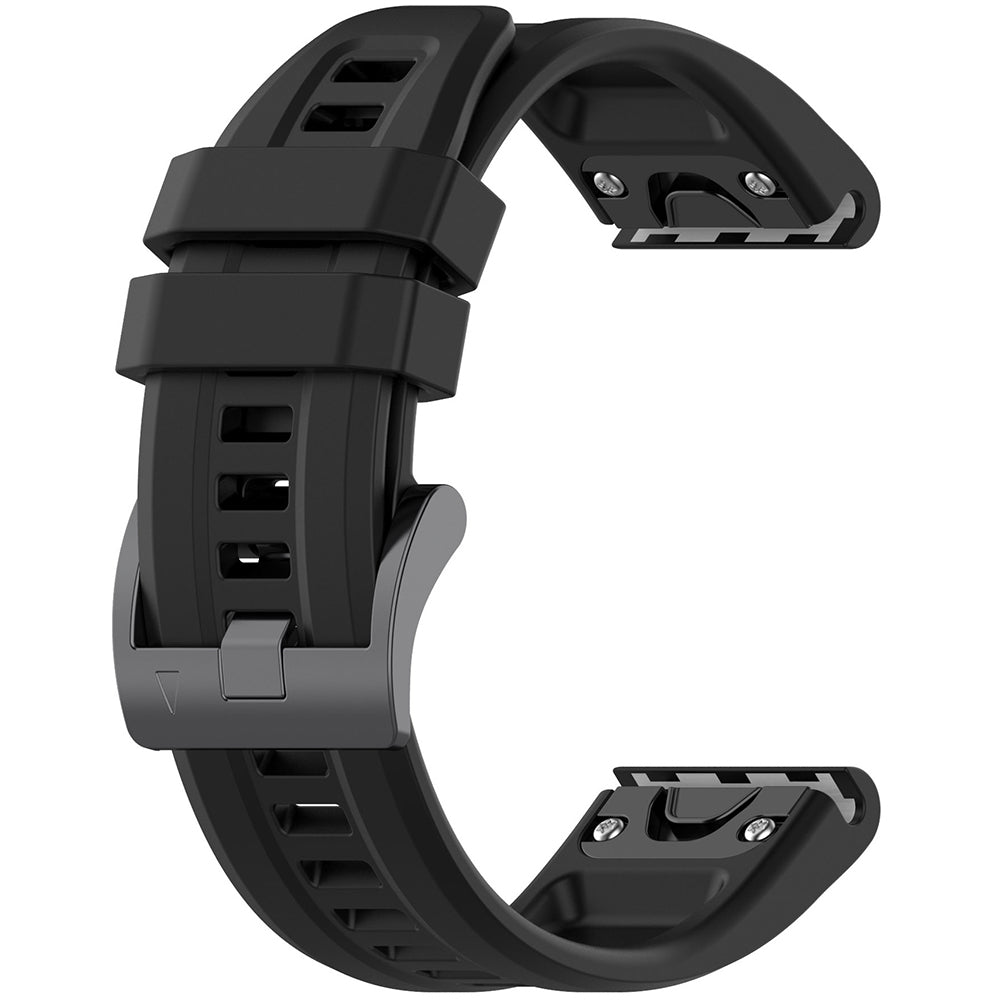 Correa Techsuit W060 para Garmin Watch Fenix / Forerunner Series, 22mm, Negra