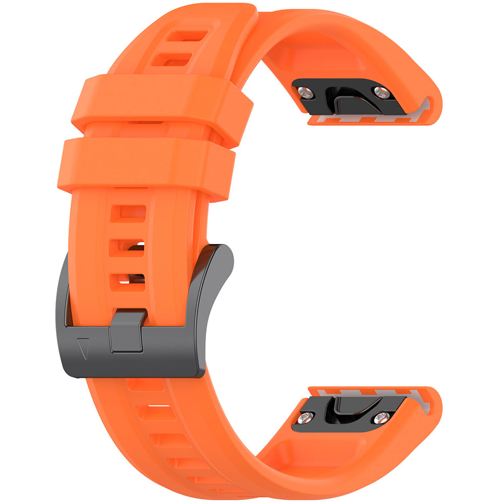 Correa Techsuit W060 para Garmin Watch Fenix Series, 26mm, Naranja