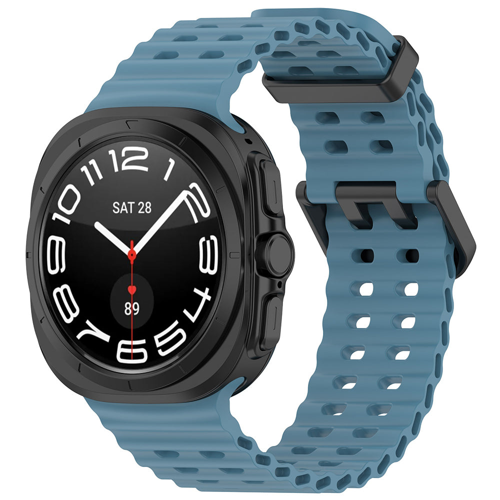 Correa Techsuit W062 para Samsung Galaxy Watch Ultra, Turquesa