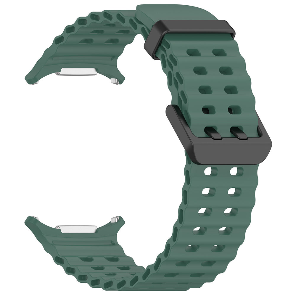 Correa Techsuit W062 para Samsung Galaxy Watch Ultra, Verde