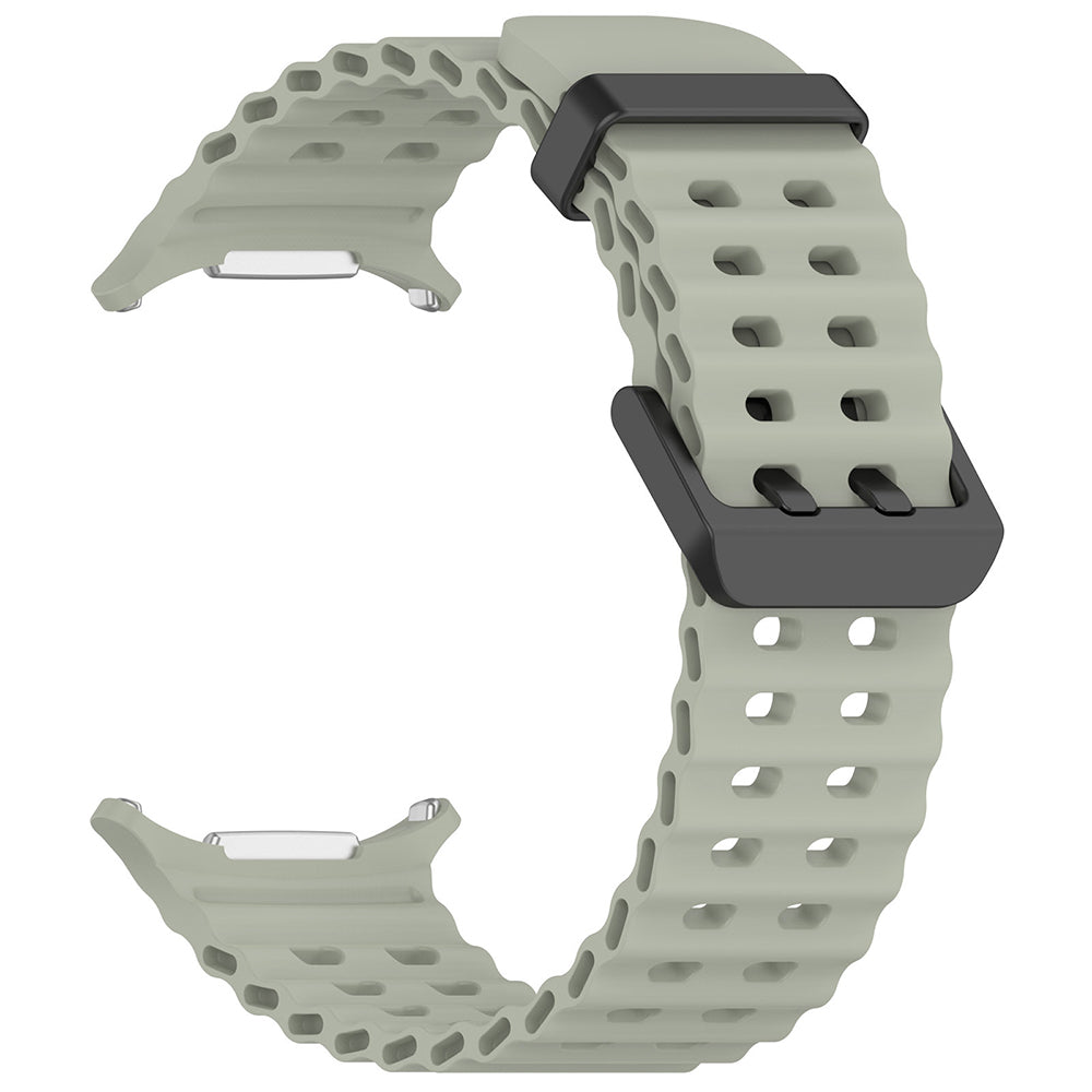Correa Techsuit W062 para Samsung Galaxy Watch Ultra, Verde Claro