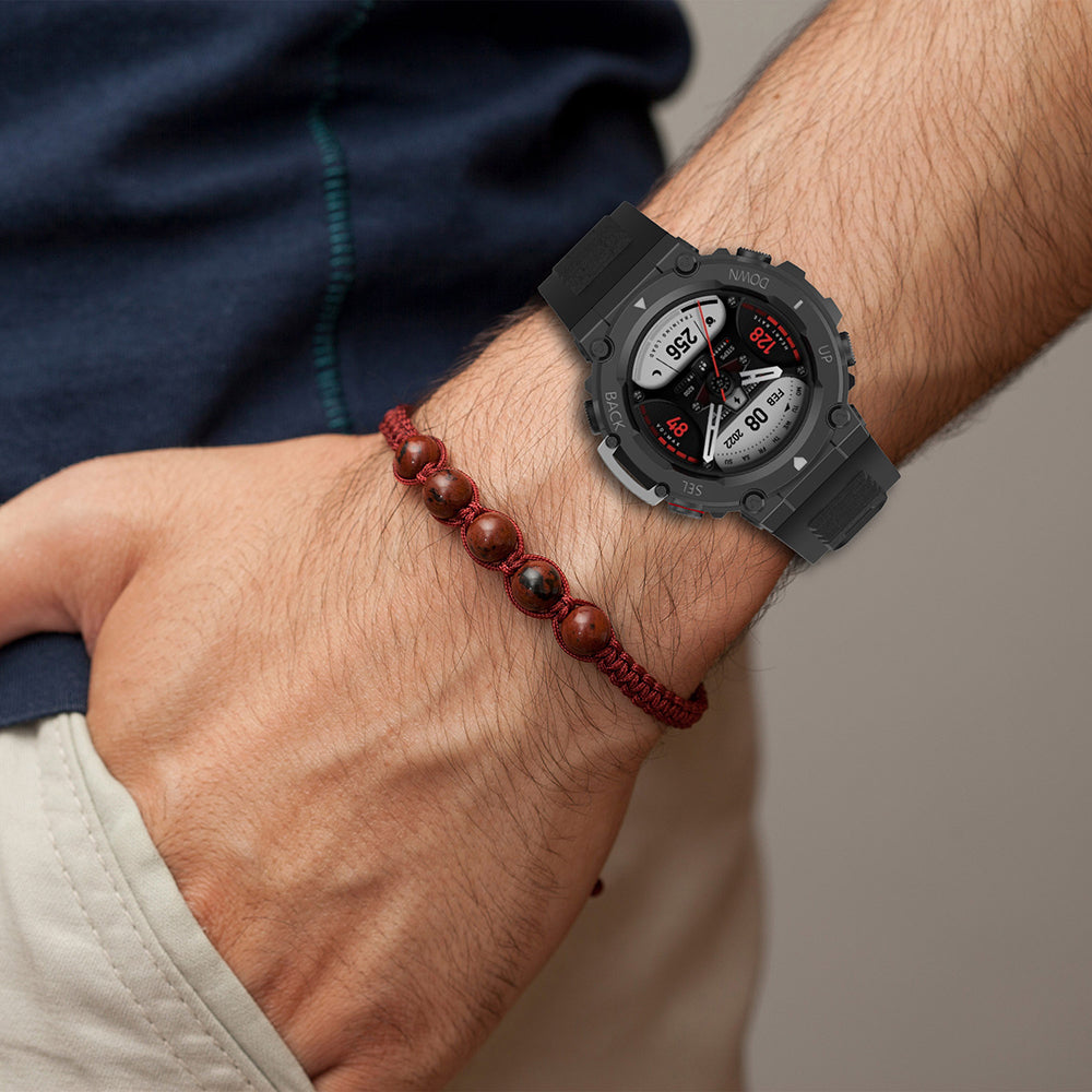 Correa Techsuit W067 para Amazfit T-Rex 2, Azul Marino