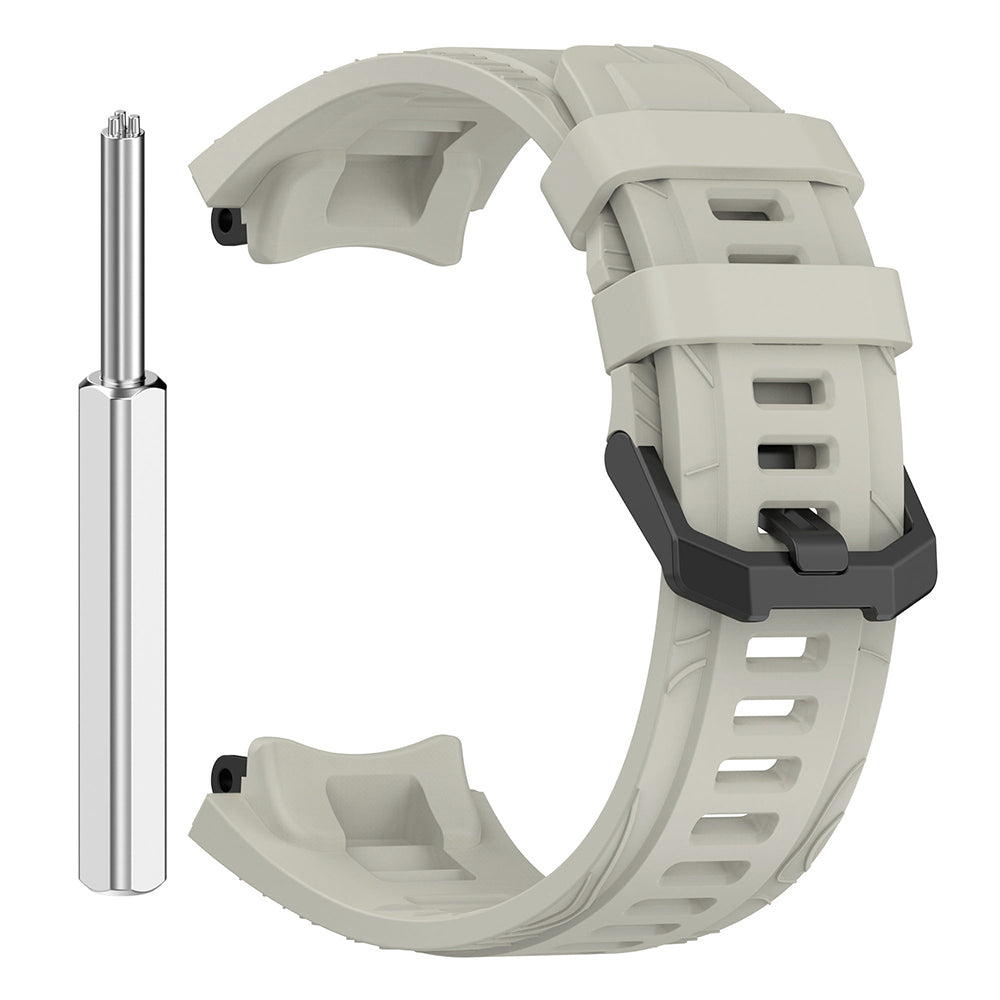 Correa Techsuit W067 para Amazfit T-Rex 3, Gris