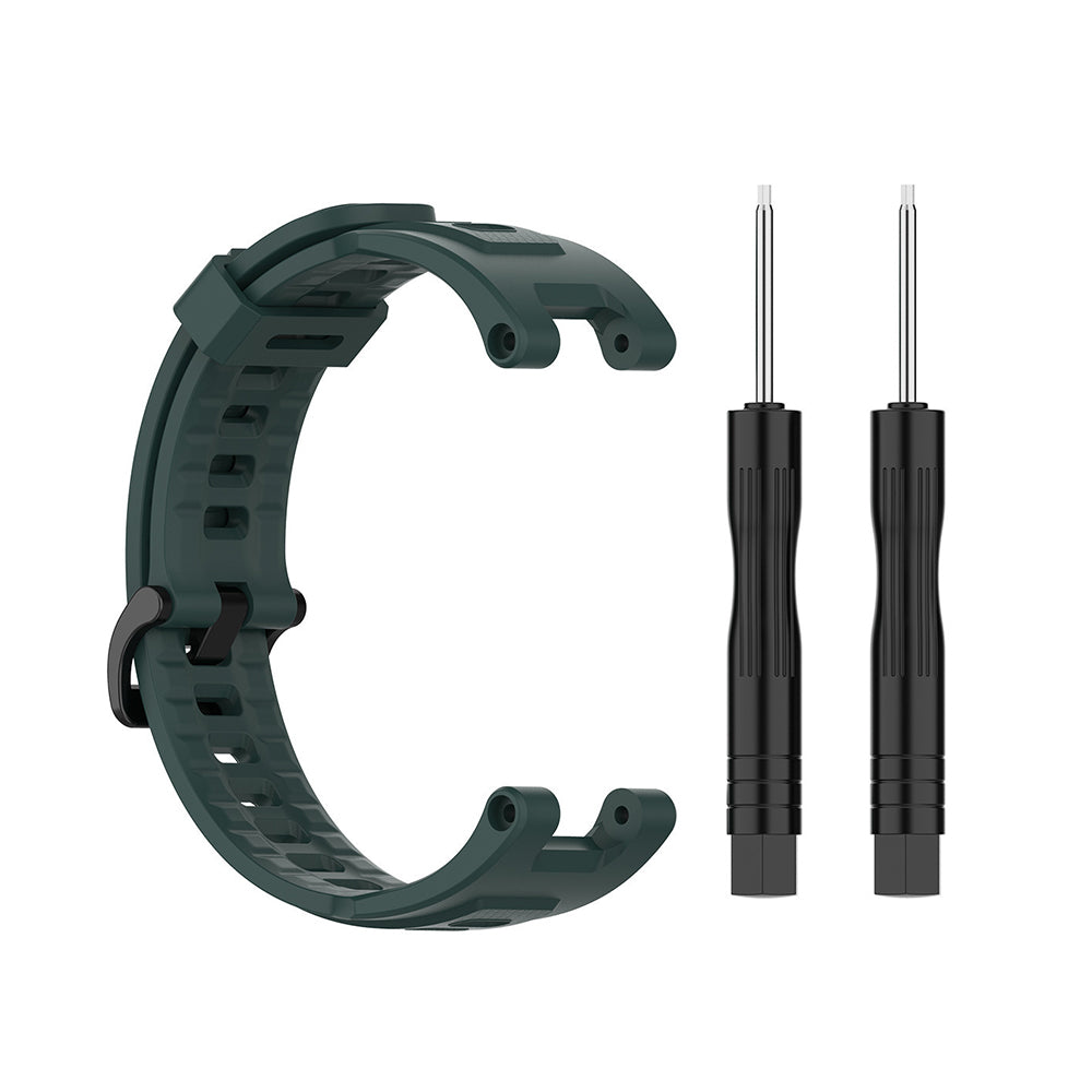 Correa Techsuit W067 para Amazfit T-Rex Pro / T-Rex, Verde Oscuro