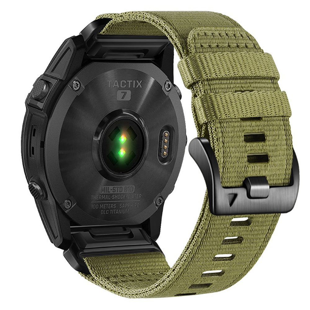 Correa Techsuit W070 para Garmin Instinct / Approach / Fenix Watch Series, 20mm, Verde