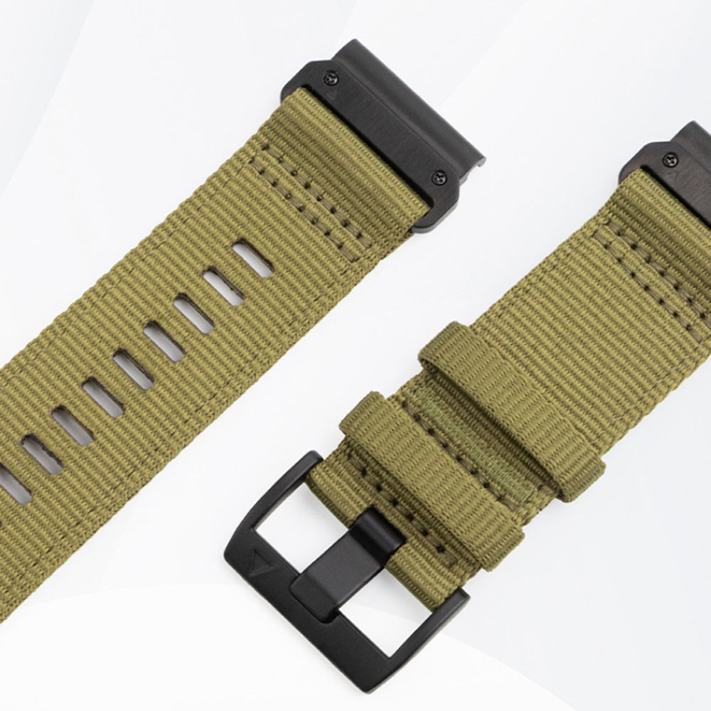 Correa Techsuit W070 para Garmin Instinct / Approach / Fenix Watch Series, 20mm, Verde Oscuro