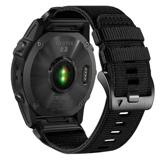 Correa Techsuit W070 para Garmin Watch Fenix Series, 26mm, Negra