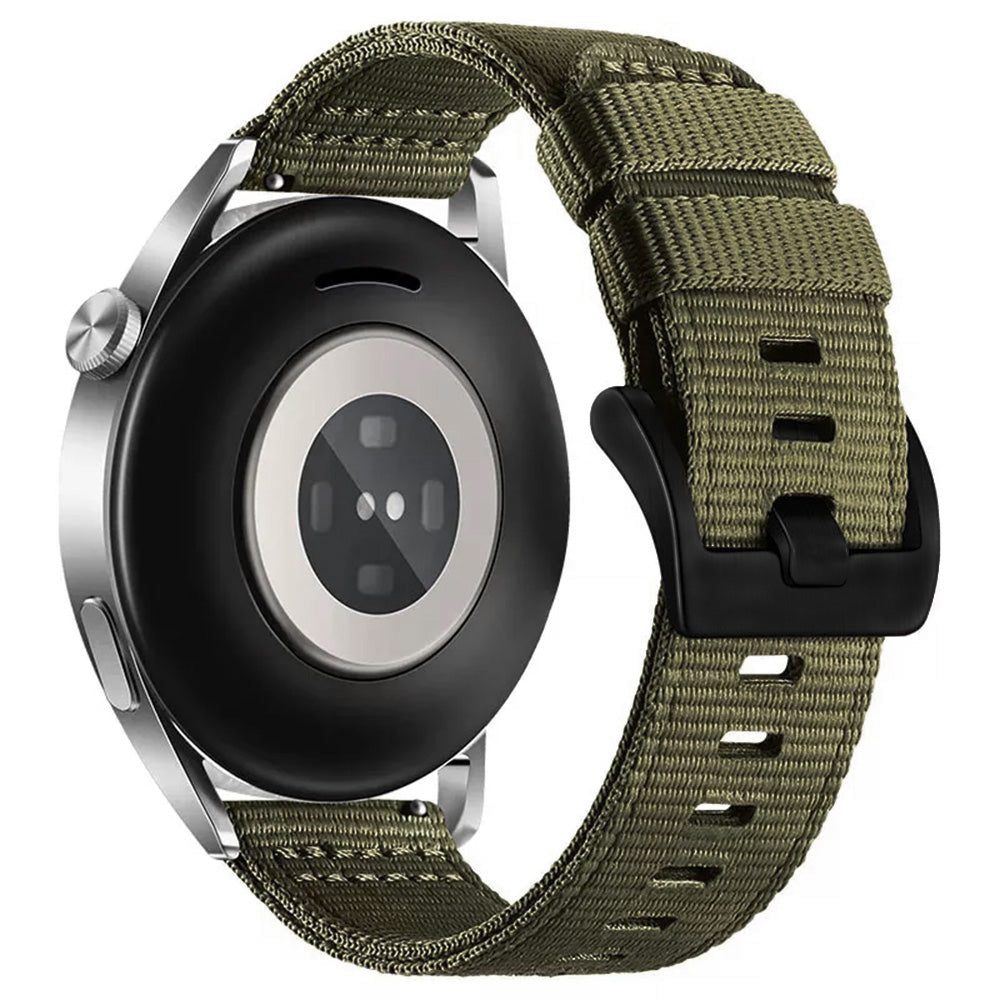 Correa Techsuit W070 para Samsung Galaxy Watch / Huawei Watch Series, 20mm, Verde Oscuro