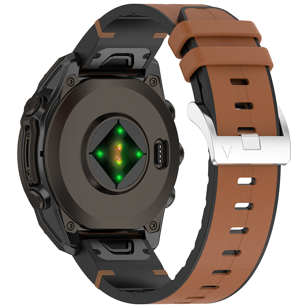 Correa Techsuit W071 para Garmin Instinct / Approach / Fenix Watch Series, 20mm, Marrón