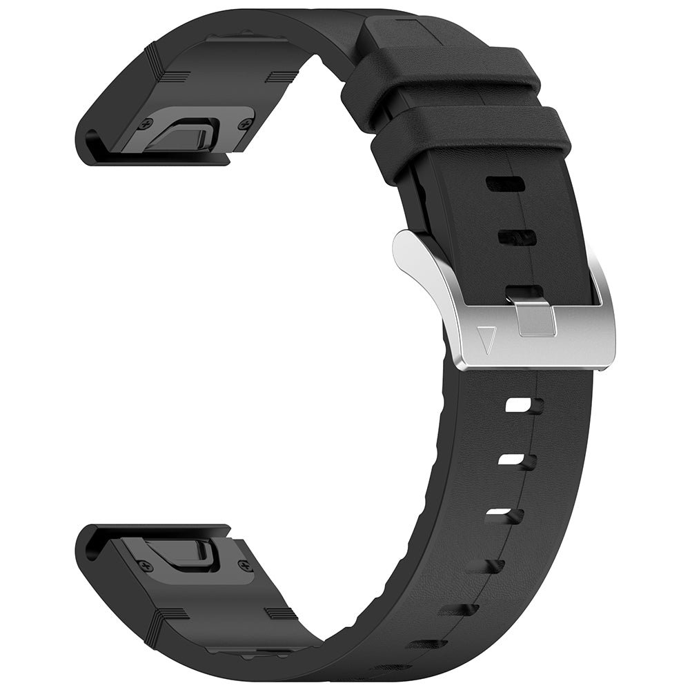 Correa Techsuit W071 para Garmin Instinct / Approach / Fenix Watch Series, 20mm, Negra