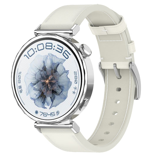 Correa Techsuit W073 para Huawei Watch / Garmin Watch Series, 18mm, Blanca