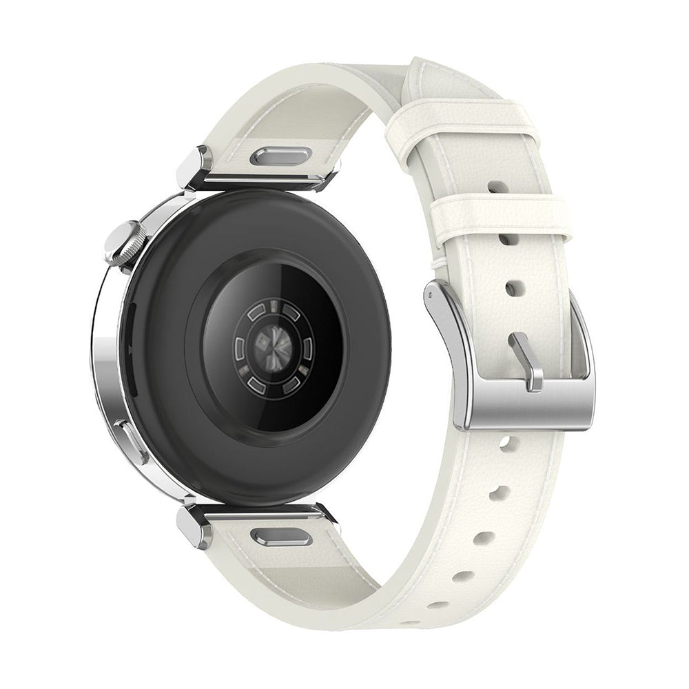 Correa Techsuit W073 para Huawei Watch / Garmin Watch Series, 18mm, Blanca