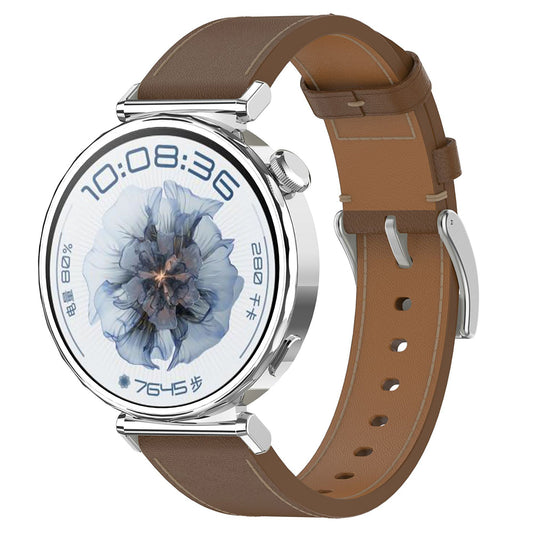 Correa Techsuit W073 para Huawei Watch / Garmin Watch Series, 18mm, Marrón