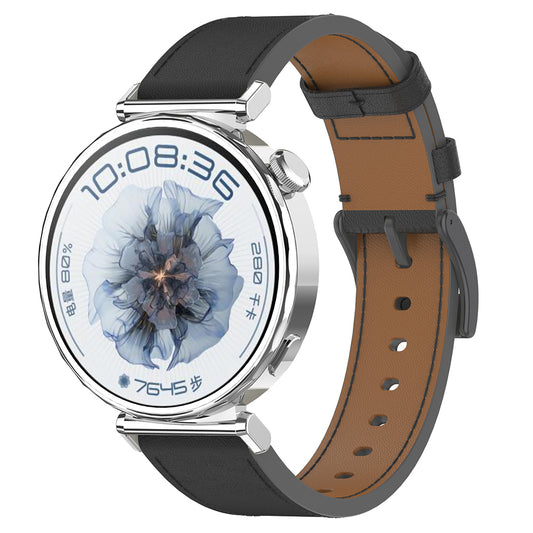 Correa Techsuit W073 para Huawei Watch / Garmin Watch Series, 18mm, Negra