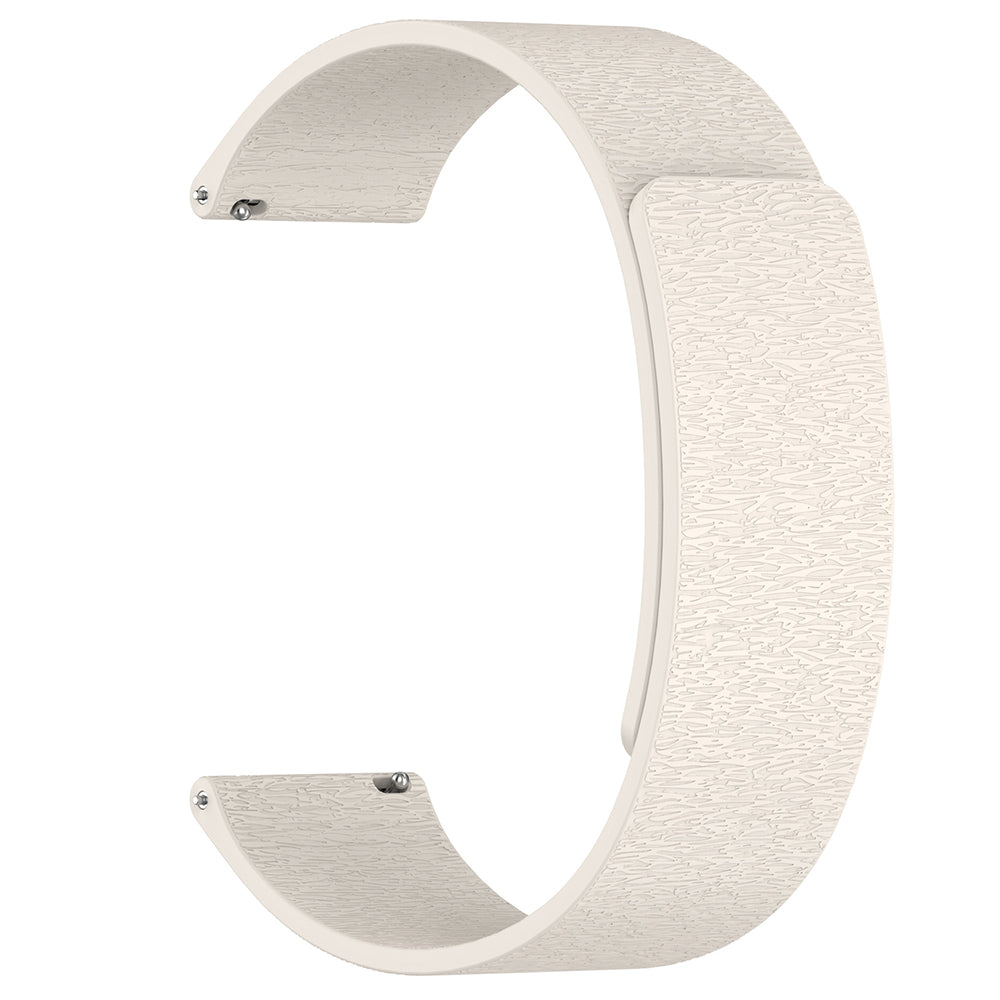 Correa Techsuit W074 para Huawei Watch / Garmin Watch Series, 18mm, Beige
