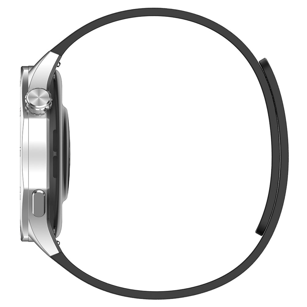 Techsuit W074 Strap for Huawei Watch / Garmin Watch Series, 18mm, Gray Orange
