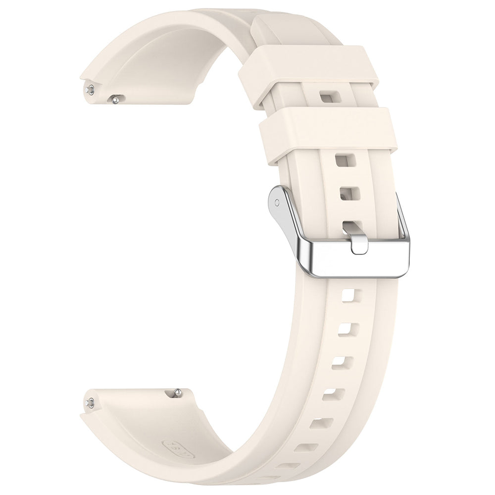 Correa Techsuit W075 para Huawei Watch / Garmin Watch Series, 18mm, Beige