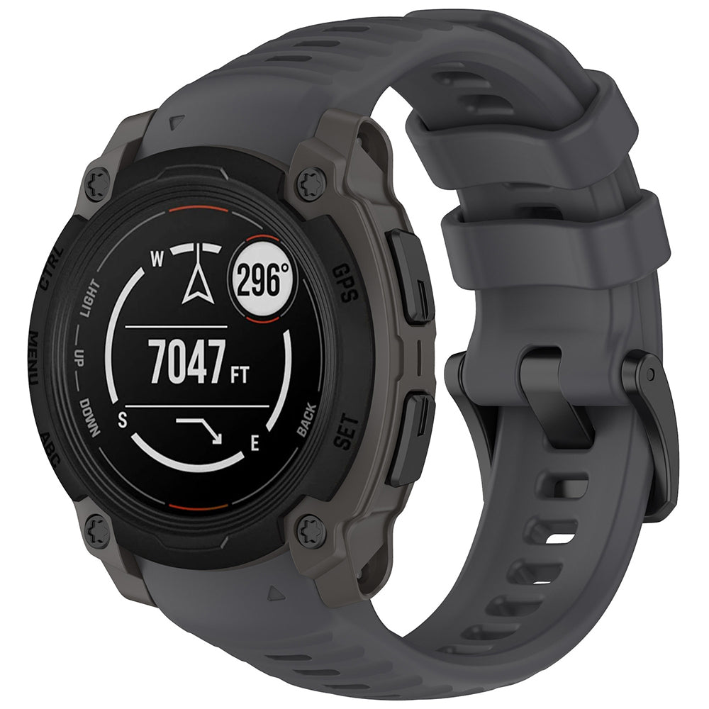 Correa Techsuit W076 para Garmin Instinct E 45mm, Gris