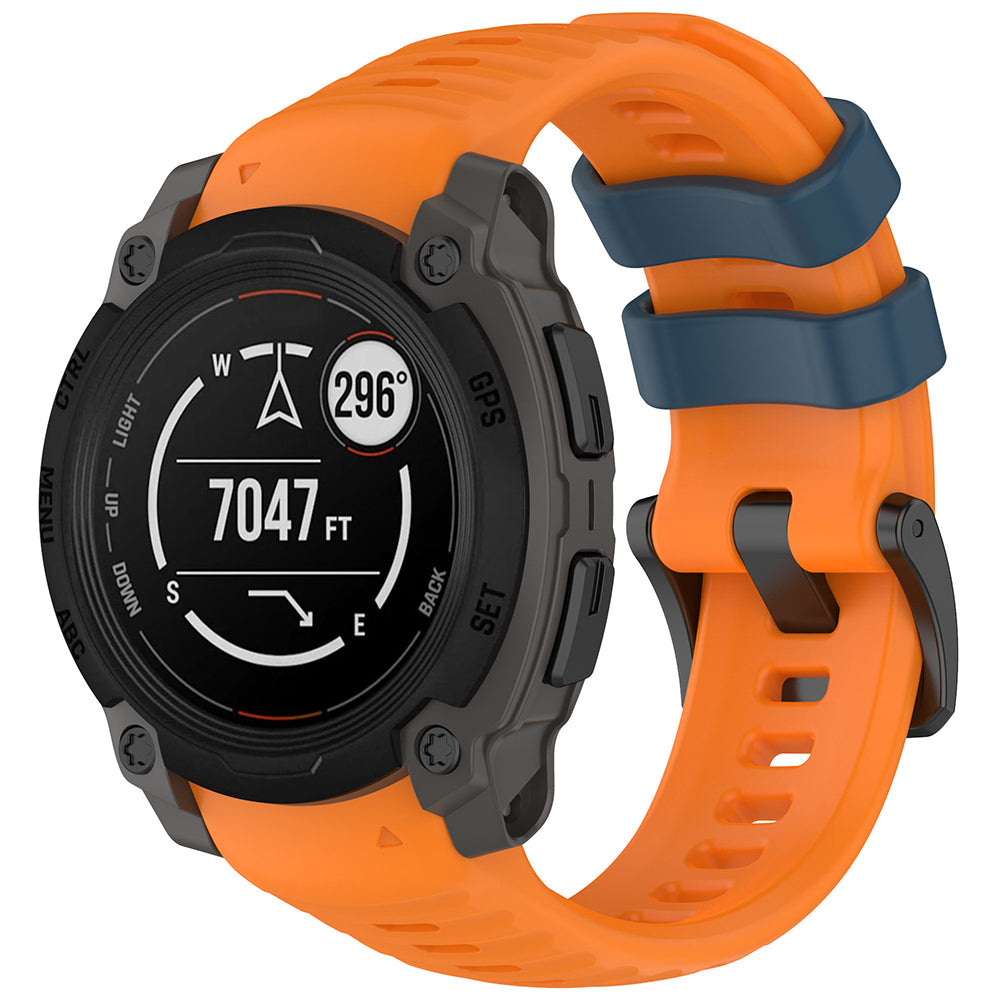 Correa Techsuit W076 para Garmin Instinct E 45mm, Naranja