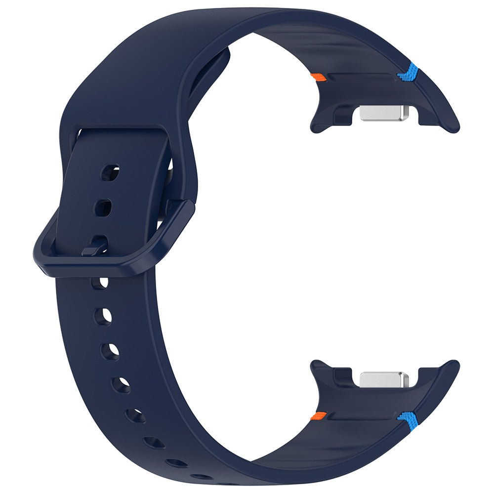 Correa Techsuit W079 para Samsung Galaxy Watch8 / Serie Watch8 Classic, Azul Marino