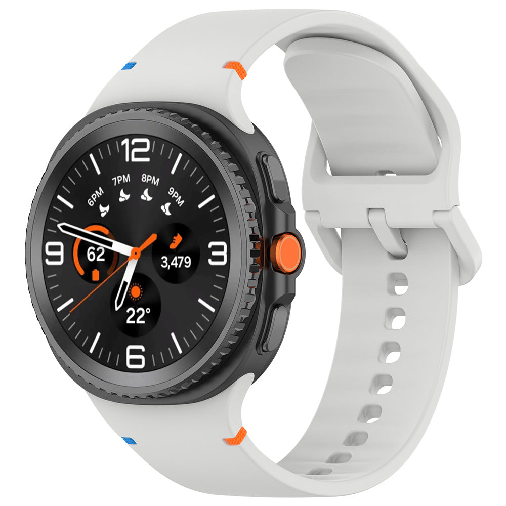 Correa Techsuit W079 para Samsung Galaxy Watch8 / Serie Watch8 Classic, Gris