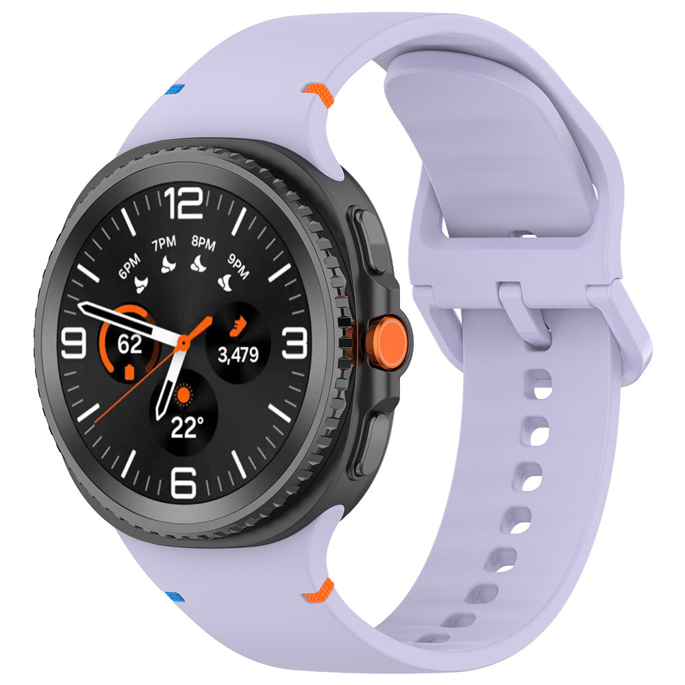 Correa Techsuit W079 para Samsung Galaxy Watch8 / Serie Watch8 Classic, Morado
