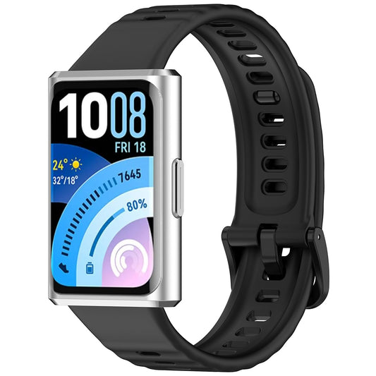 Correa Techsuit W082 para Huawei Band 11 / 11 Pro, Negra