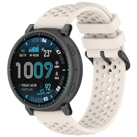 Correa Techsuit W083 para Amazfit Watch / Samsung Watch Series, 22mm, Blanca