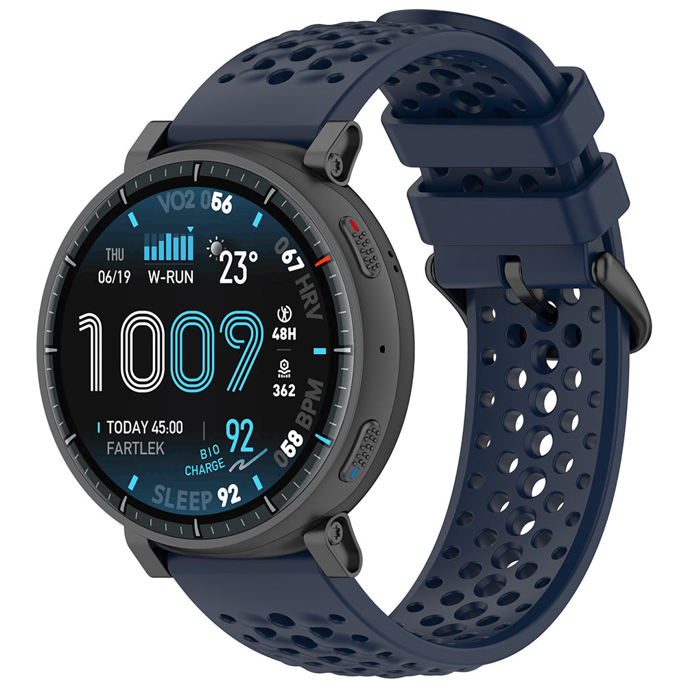 Correa Techsuit W083 para Amazfit Watch / Samsung Watch Series, 22mm, Azul Marino