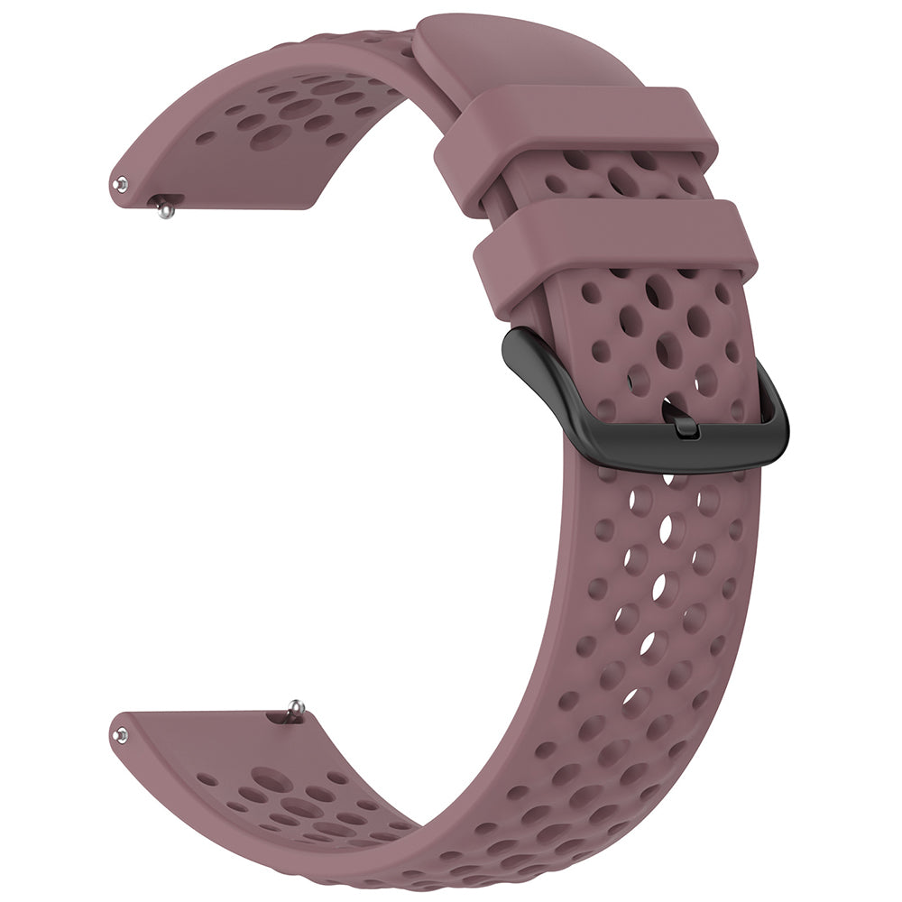 Correa Techsuit W083 para Amazfit Watch / Samsung Watch Series, 22mm, Morado