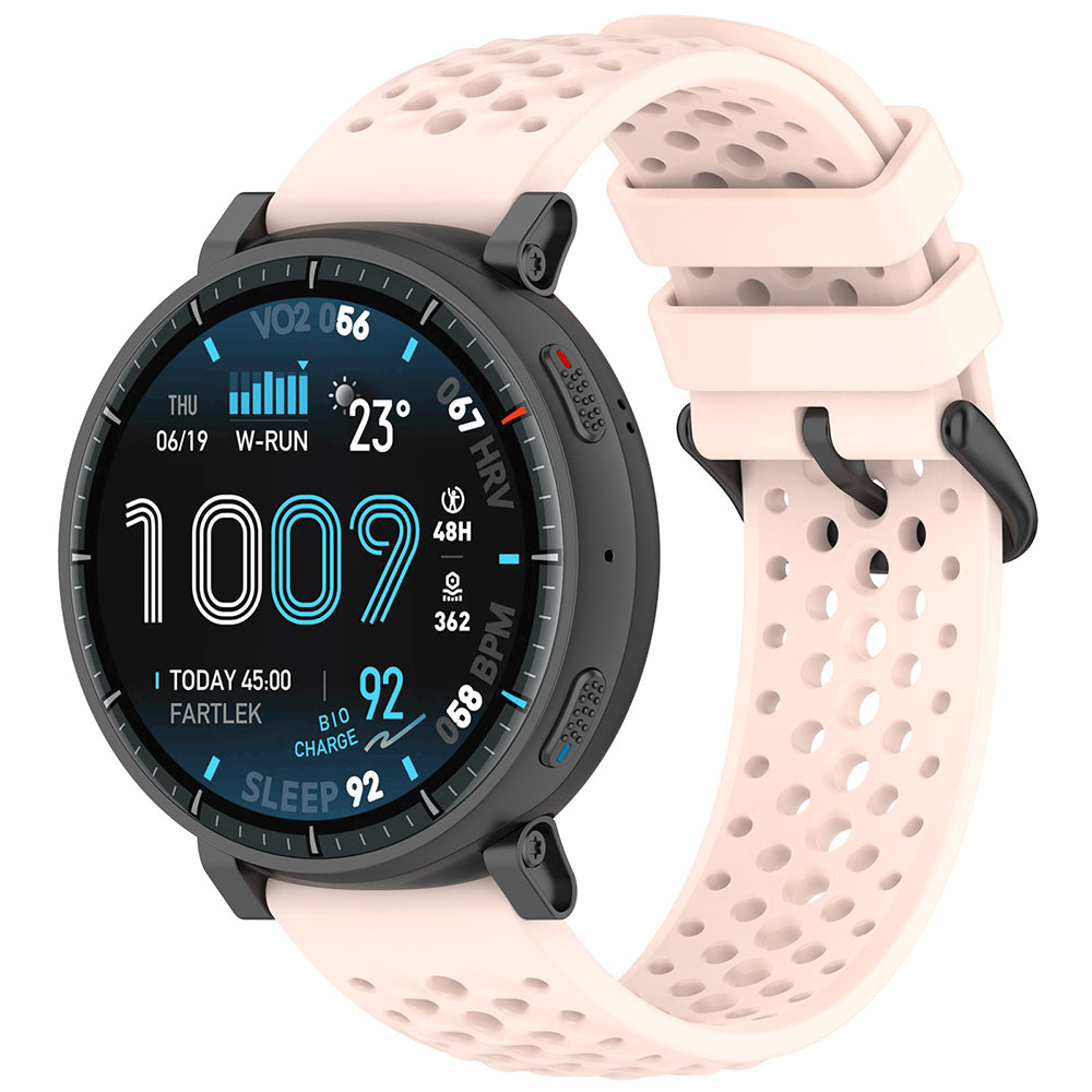 Correa Techsuit W083 para Amazfit Watch / Samsung Watch Series, 22mm, Rosa