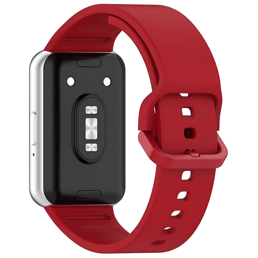 Correa Techsuit W086 para Samsung Galaxy Fit3 R39M, Roja