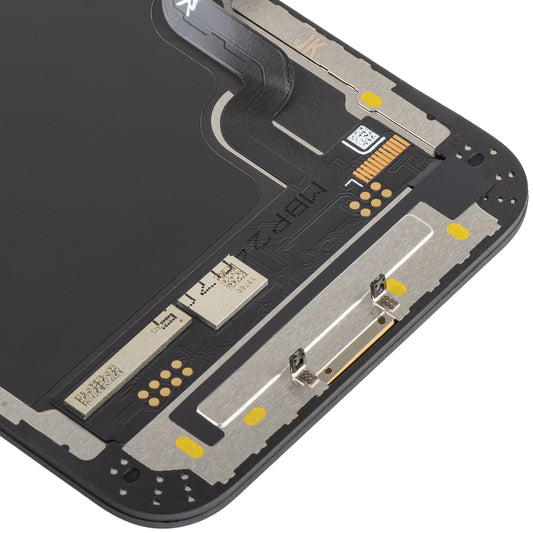 JK Pantalla Táctil para Apple iPhone 12 mini, con Marco, Versión LCD In-Cell, Negro