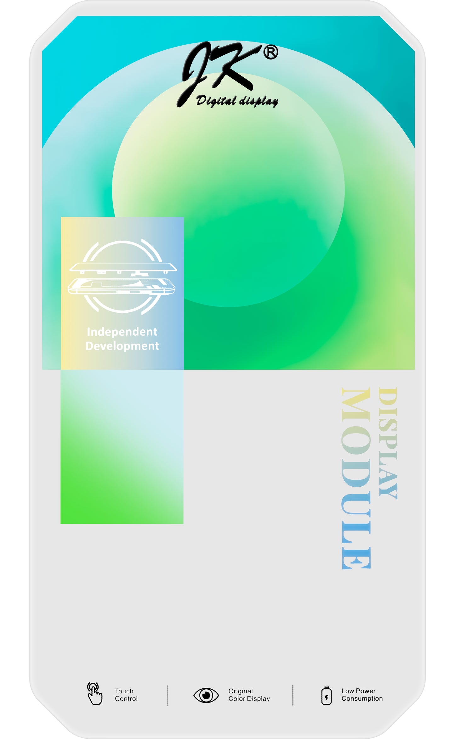 JK Pantalla Táctil para Apple iPhone 13 Pro Max, con Marco, Versión LCD In-Cell, Negro